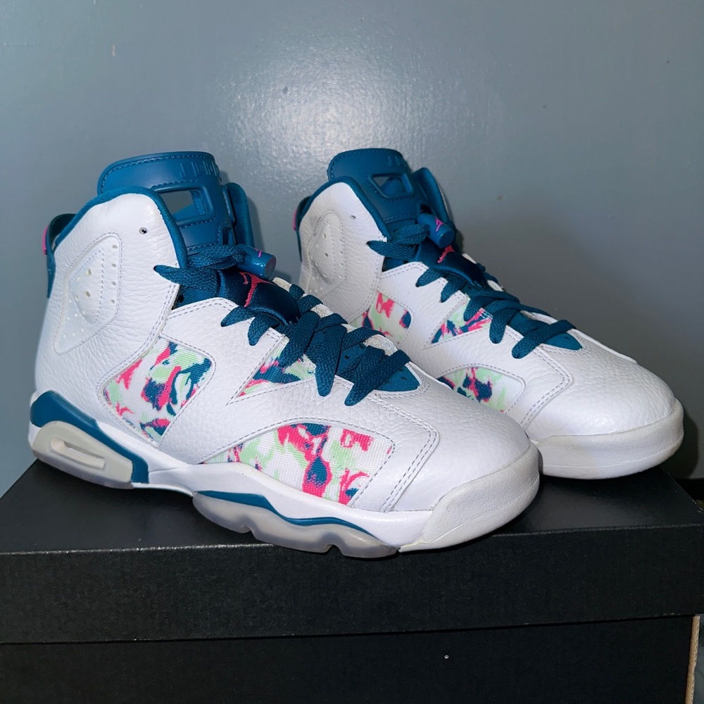 Air Jordan 6 Green Abyss (GS)